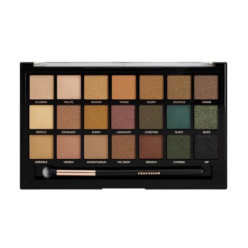 Profusion Cosmetics 21 Shade Eyeshadow Palette for Chocolate Lovers
| Profusion Cosmetics Chocolaty 21 Shade Eyeshadow