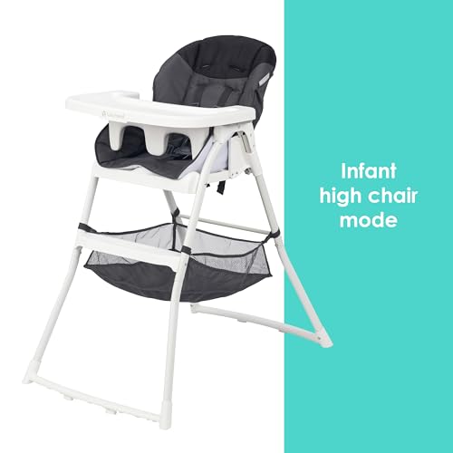 Baby Trend Flat Fold High Chair, Stellar Black for Comfortable Feeding and Easy Storage
| Baby Trend Flat Fold High Cha