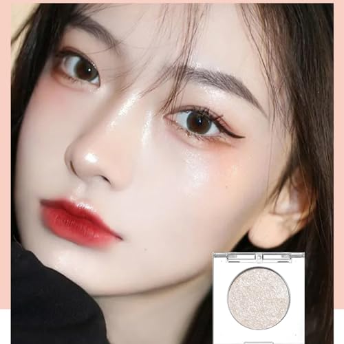 Deepmind Shimmer Glitter Eyeshadow Palette - Korean Sparkle Eye Shadow, Long-Lasting & Waterproof, Ultra-Blendable Makeu